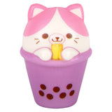 Micro Squish Bubble Tea Animals 2" (24 Pc Bag)
