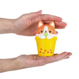 Squish Bubble Tea Animal 4" (1 DZ)