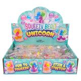 Squeezy Bead Unicorn (24 Pc Display)