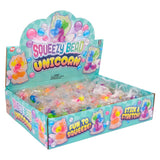 Squeezy Bead Unicorn (24 Pc Display)