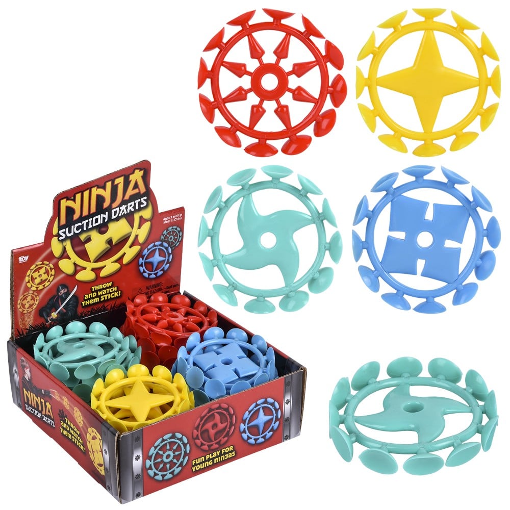 Ninja Suction Darts (24 Display)