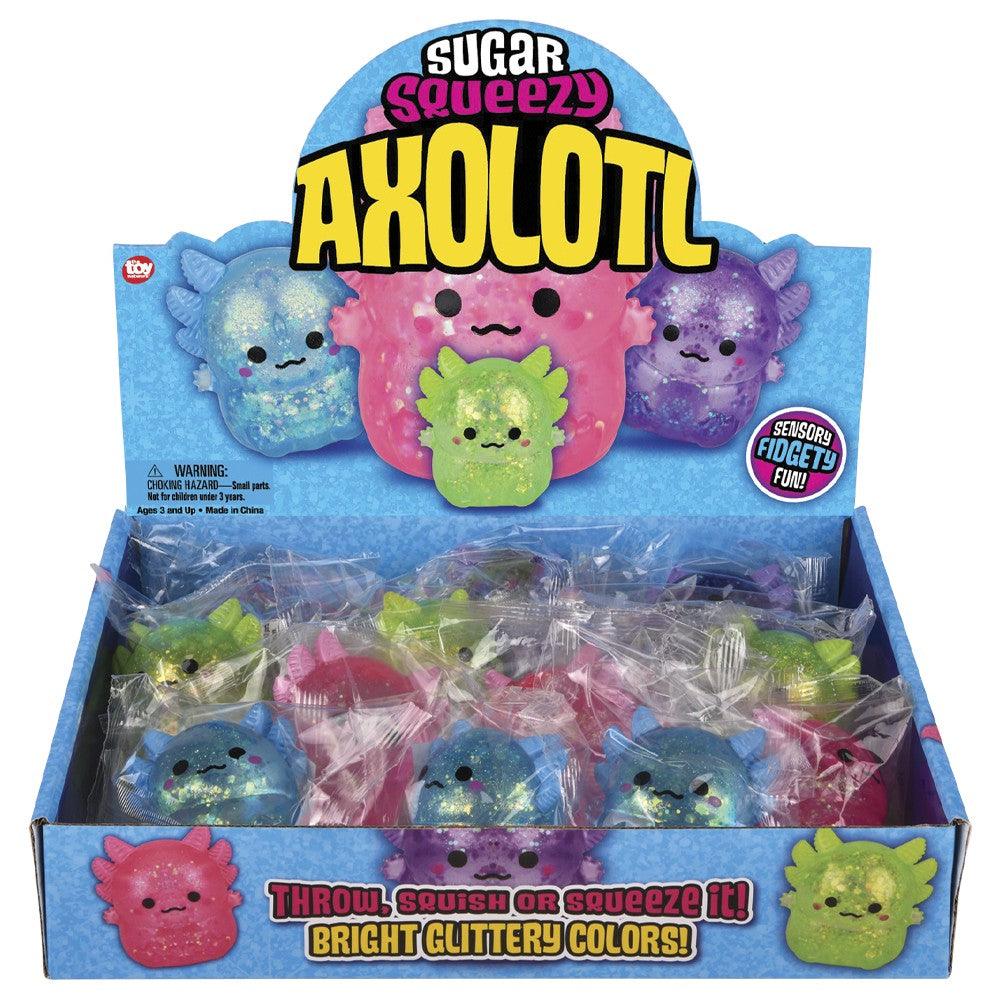 Axolotl Squeezy Sugar Fidget Toy (1 DZ)
