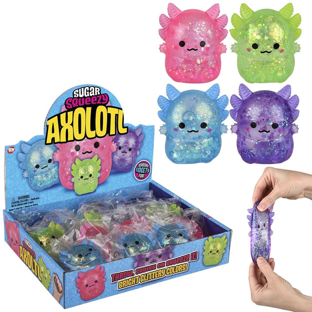 Axolotl Squeezy Sugar Fidget Toy (1 DZ)