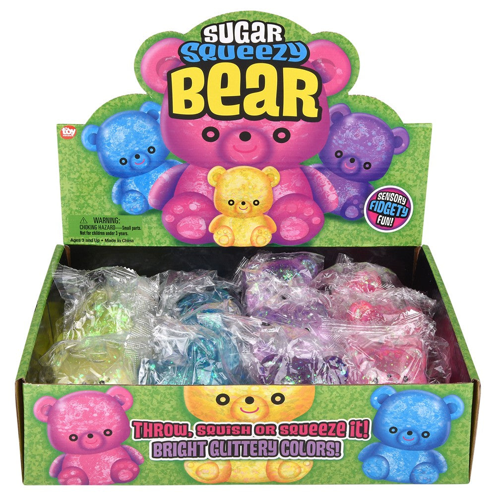 Squeezy Sugar Bears (12 Pc Display)