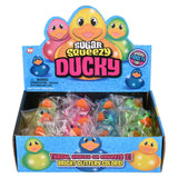Squeezy Sugar Ducky Stress Toy (12 Pc Display)