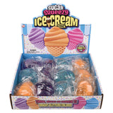 Squeezy Sugar Ice Cream Cone (12 Pc Display)