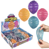 Squeezy Sugar Ice Cream Cone (12 Pc Display)
