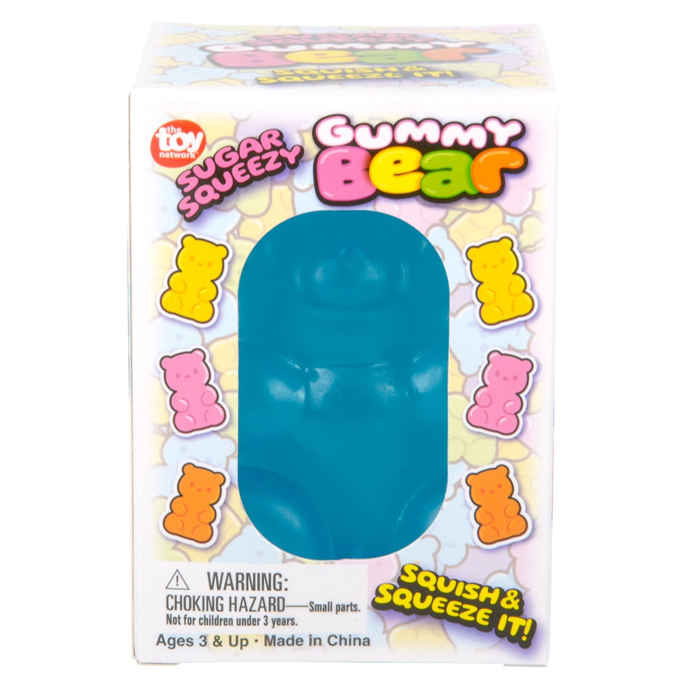 Squeezy Yummy Bear Fidget Toy (4" Display)