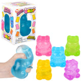 Squeezy Yummy Bear Fidget Toy (4" Display)