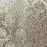 Casino Fabric 100 Percent Polyester Fabric - Tonal Damask, 56" Width (1 Yard)