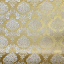 Casino Fabric 100 Percent Polyester Fabric - Tonal Damask, 56" Width (1 Yard)