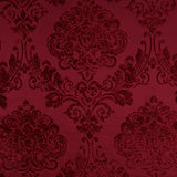 Casino Fabric 100 Percent Polyester Fabric - Tonal Damask, 56" Width (1 Yard)