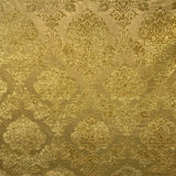 Casino Fabric 100 Percent Polyester Fabric - Tonal Damask, 56" Width (1 Yard)