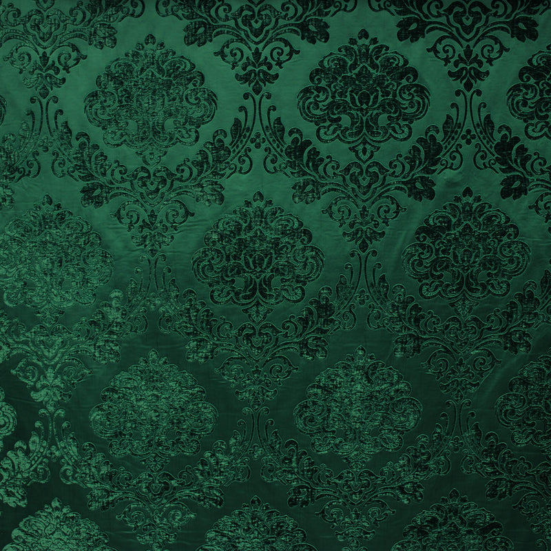 Casino Fabric 100 Percent Polyester Fabric - Tonal Damask, 56" Width (1 Yard)