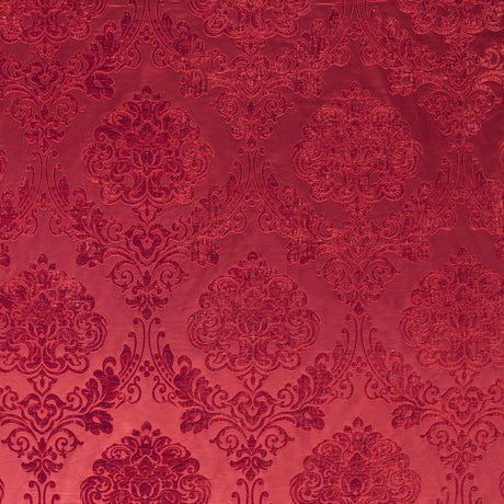 Casino Fabric 100 Percent Polyester Fabric - Tonal Damask, 56" Width (1 Yard)