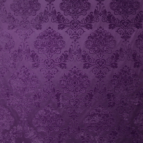 Casino Fabric 100 Percent Polyester Fabric - Tonal Damask, 56" Width (1 Yard)
