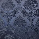 Casino Fabric 100 Percent Polyester Fabric - Tonal Damask, 56" Width (1 Yard)
