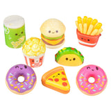Micro Squish Fun Foods (24 Pc Poly Bag)