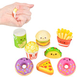 Micro Squish Fun Foods (24 Pc Poly Bag)