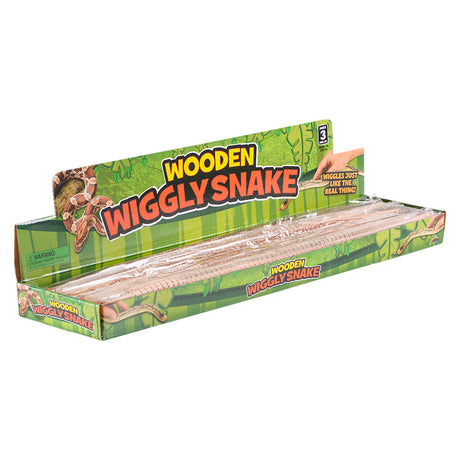 Wooden Wiggly Snake 20" (1 DZ)