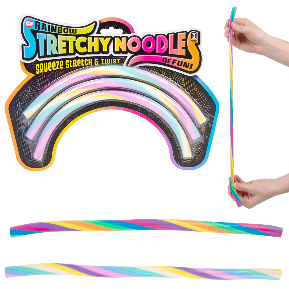 Rainbow Stretchy Noodle 3ct (1 DZC)