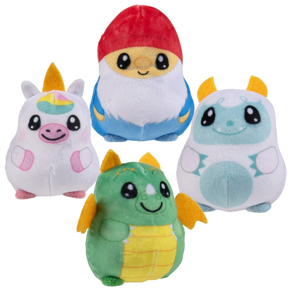 Mythical Plush Squeeze Toy Assortment (12 PC Display)