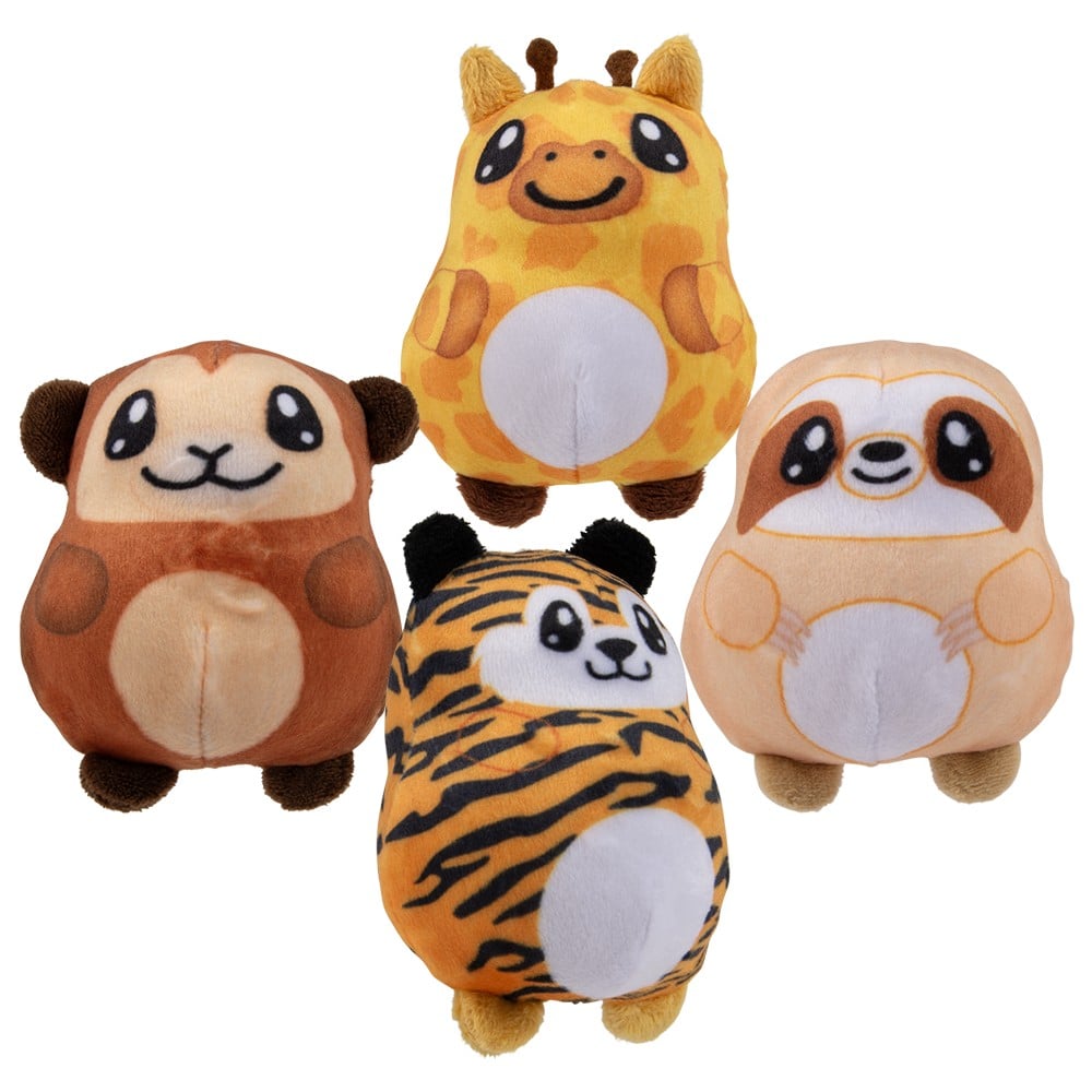 Sugar Squeeze Plush Zoo Assortment (12 PC Display)