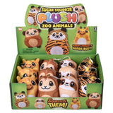 Sugar Squeeze Plush Zoo Assortment (12 PC Display)