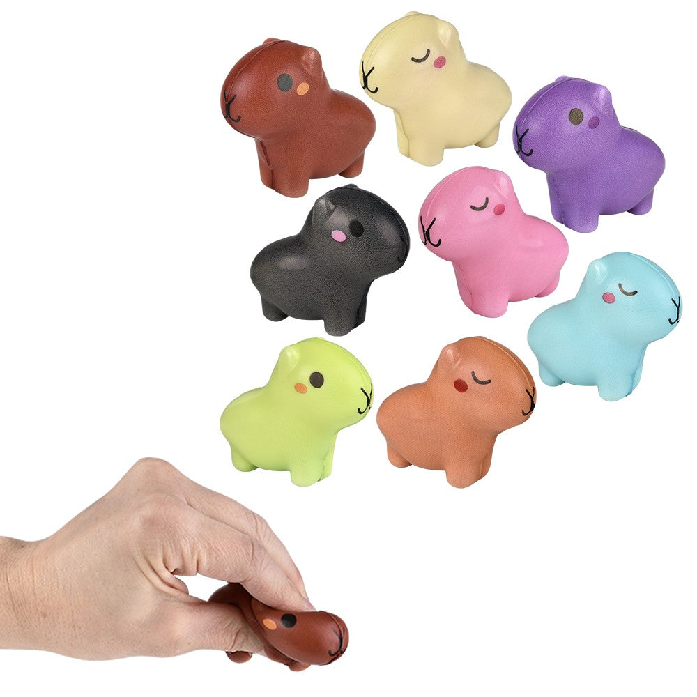 Micro Squish Capybara 2" (24 Pc Poly Bag)