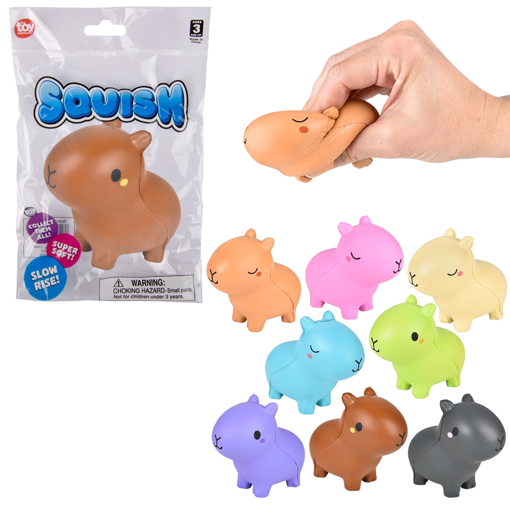 Capybara Squish Stress Toy (1 DZ)