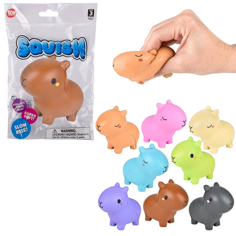Capybara Squish Stress Toy (1 DZ)