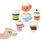 Micro Squish Kawaii Coffee Cups (50 Pc Polybag)