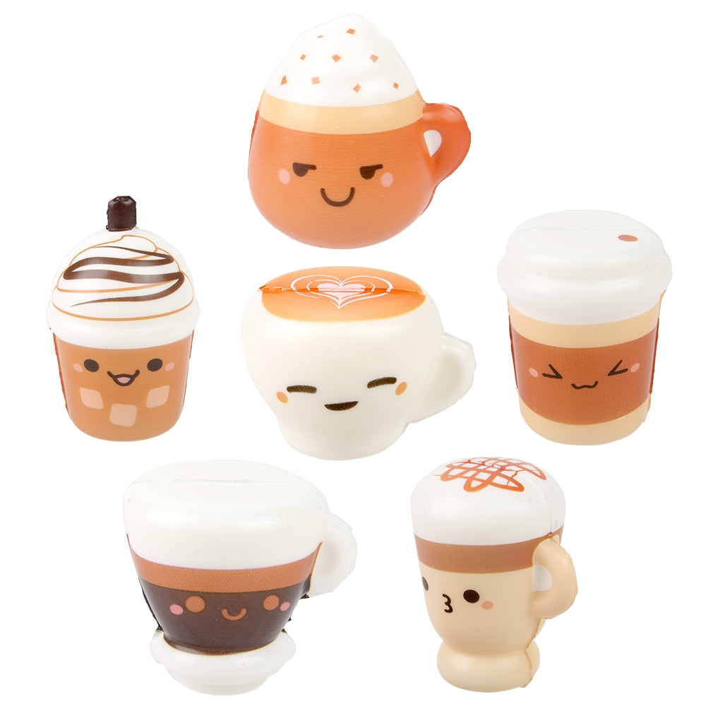 Micro Squish Kawaii Coffee Squish Toy 2"