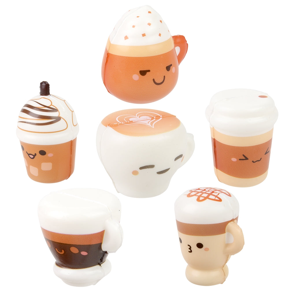 Micro Squish Kawaii Coffee Squish Toy 2"