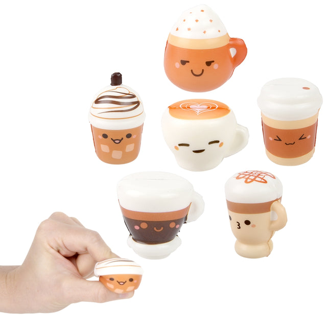 Micro Squish Kawaii Coffee Squish Toy 2"