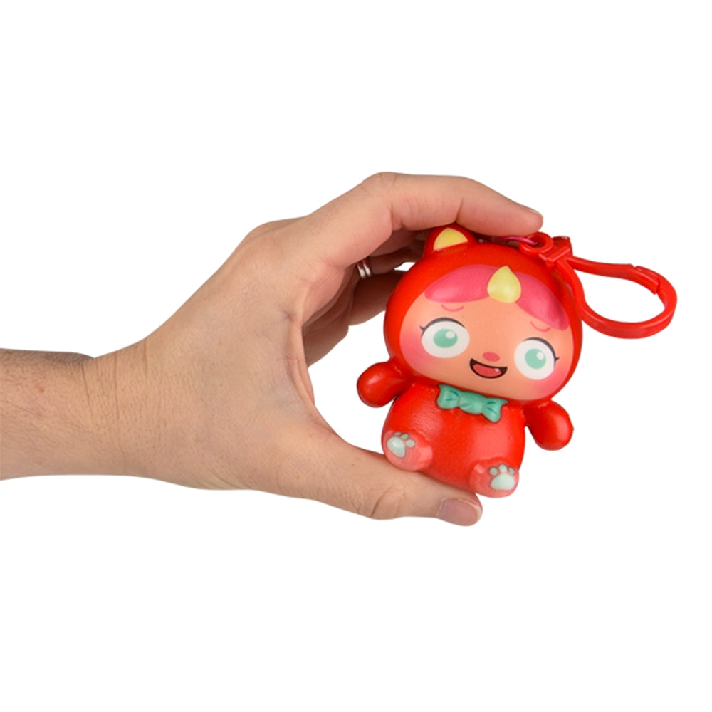 Squish Doll Clip-Ons (24/Disp)