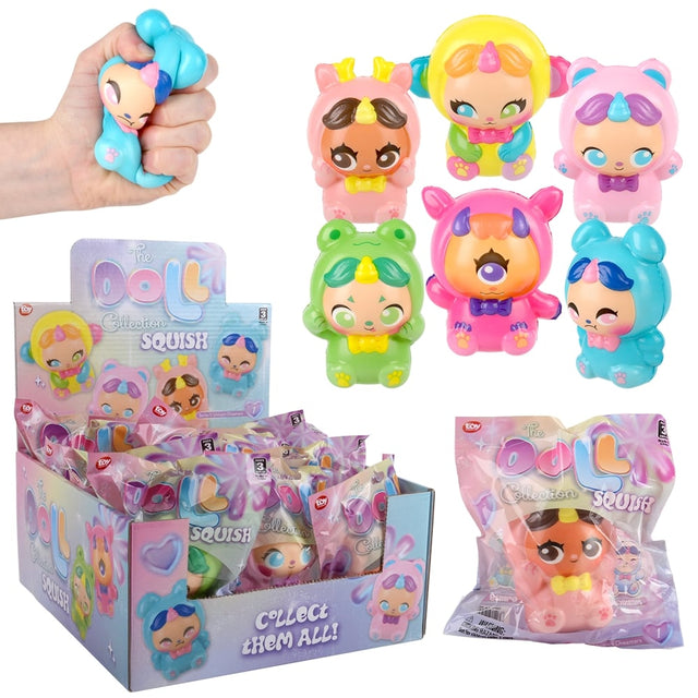 Squish Doll Collection 4" (1 DSP)