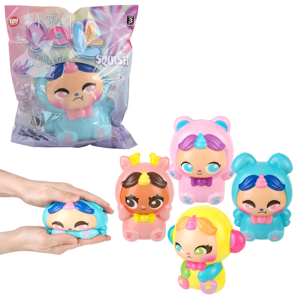 6" Squish Doll Collection (1 DZ)