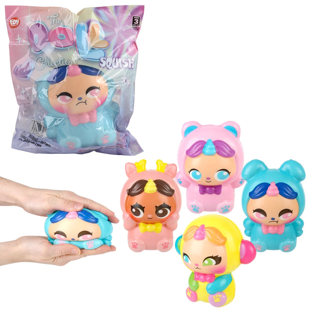 6" Squish Doll Collection (1 DZ)