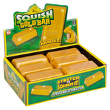 Squish Gold Bar Stress Toy (12 PC)