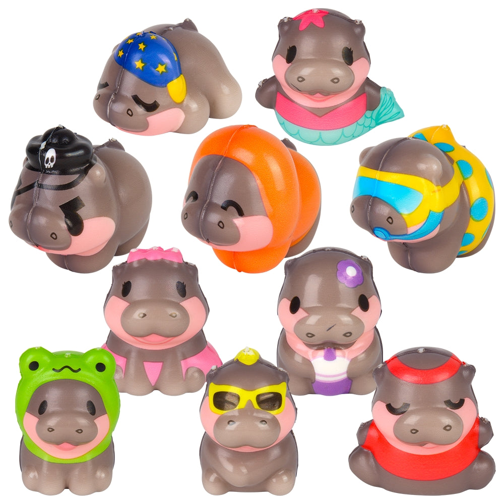 Micro Squish Hippos (1 UNT)