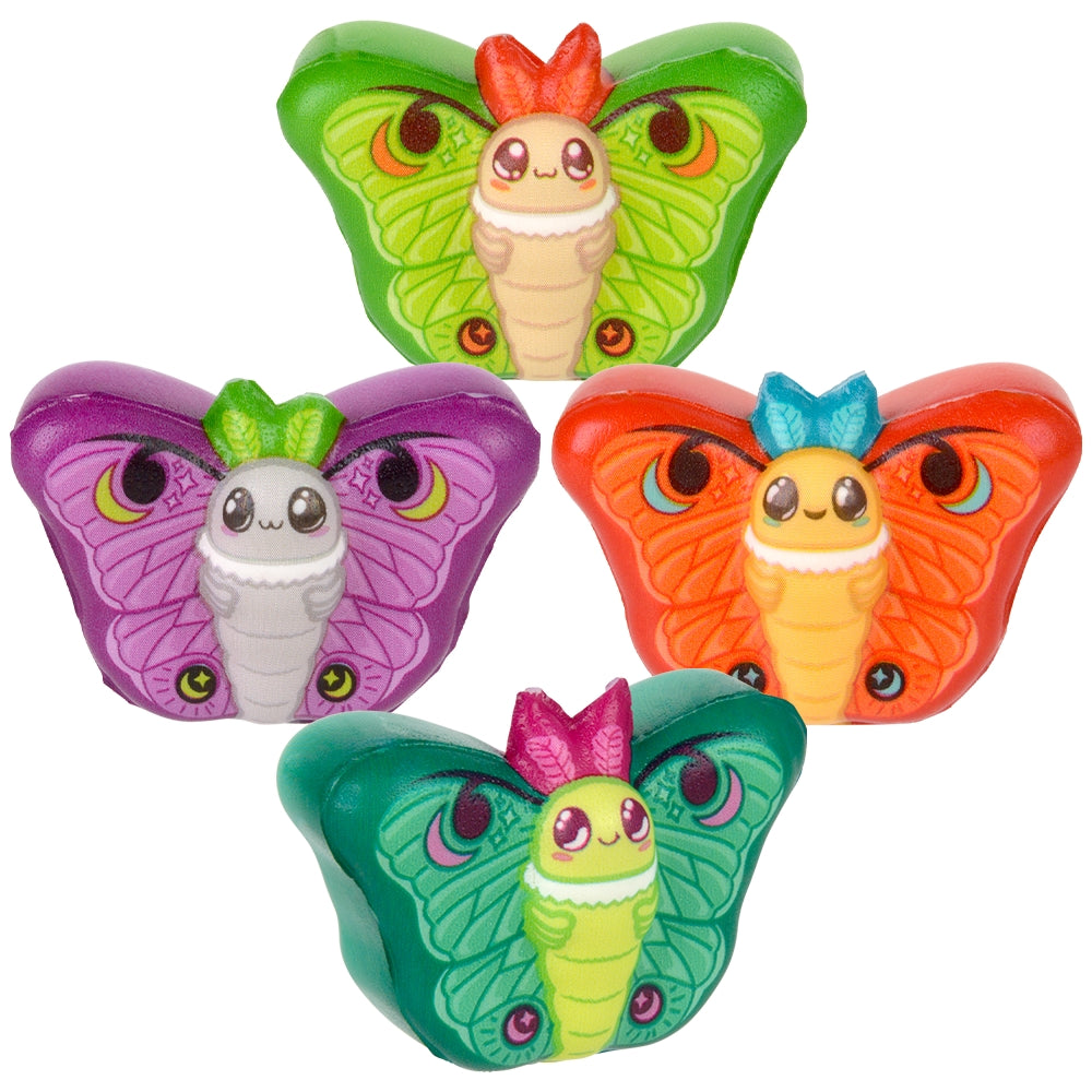 Micro Squish Luna Moth Toy