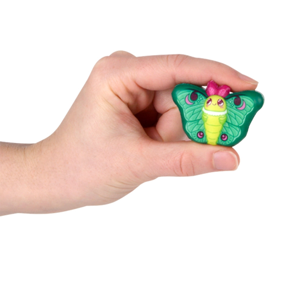 Micro Squish Luna Moth Toy
