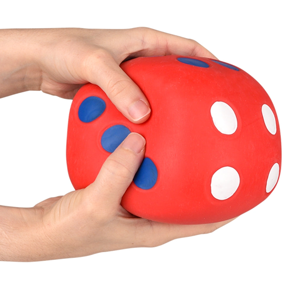 Squish And Roll Mega Marshmallow Dice (6 Pc)