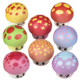 Micro Squish Mushroom Assortment (24 Pc Polybag)