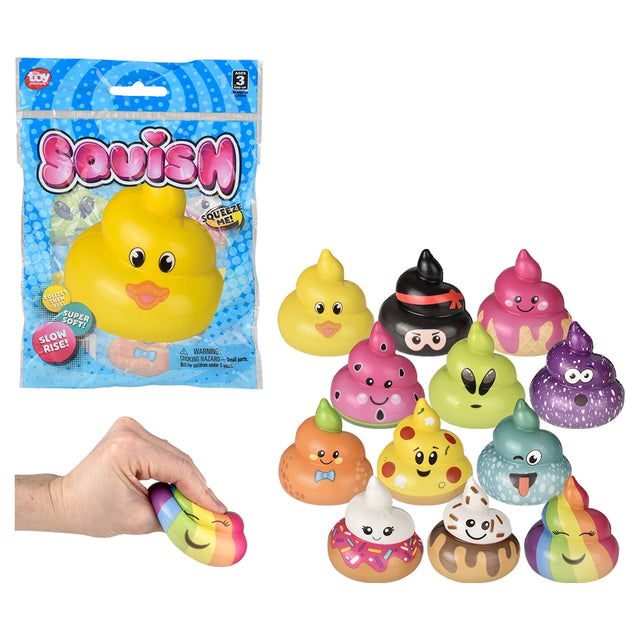 Squish Poop Toy (1 DZ)