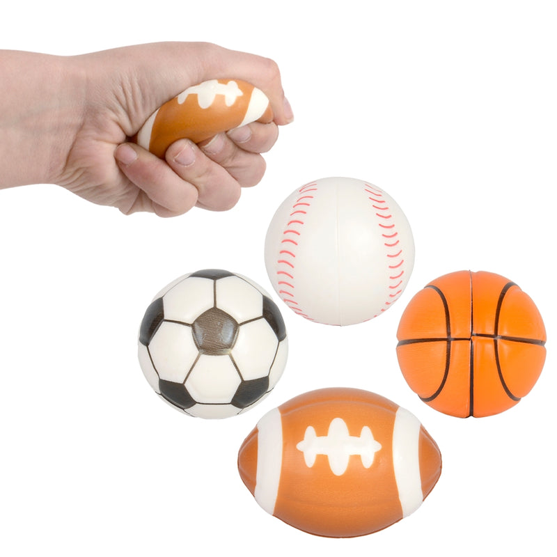 Micro Squish Sports Ball (48 Ct)