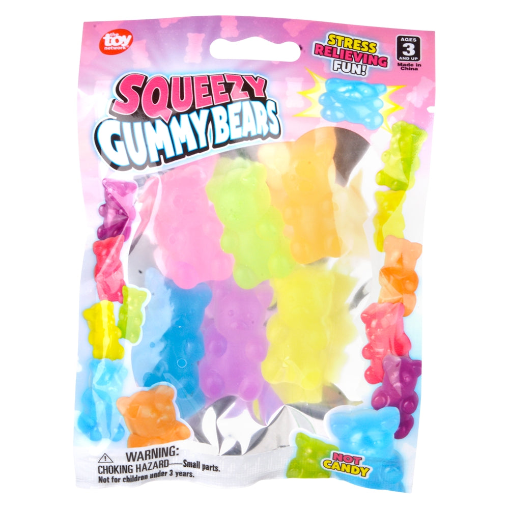 Squeezy Yummy Bear (12 Pc Display)
