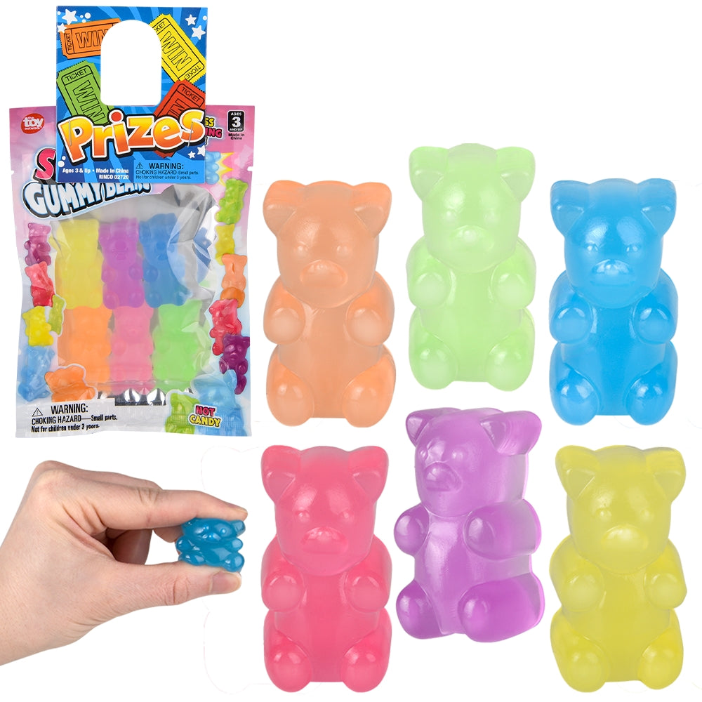 Squeezy Yummy Bear Display (12 Count)