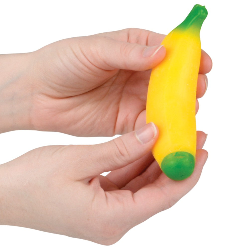 Stretch And Squeeze Banana 5.5" (12 PC Display)
